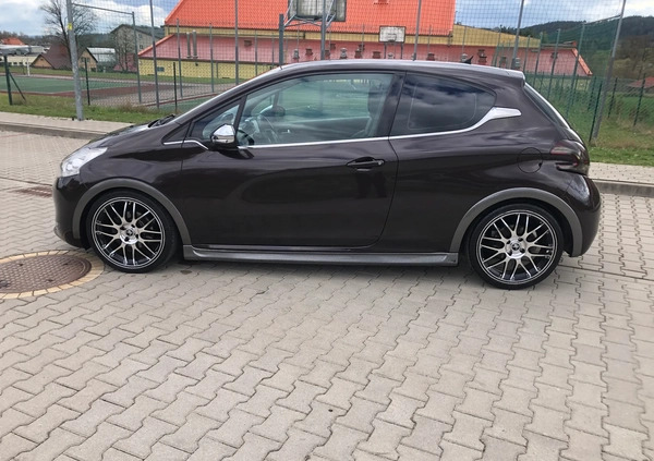 Peugeot 208 cena 26500 przebieg: 83000, rok produkcji 2013 z Mieroszów małe 56